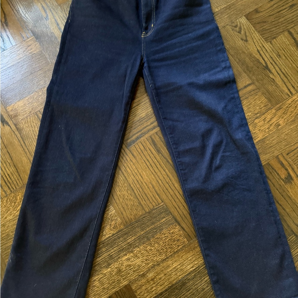 FRAME Le Sleek Straight Classic Blue Women's Jeans